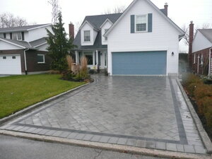 Interlock vs Concrete for your patio, walkway or driveway