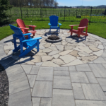 Landscape construction project in Guelph by LP Landscape Plus